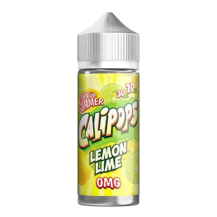 Lemon Lime Shortfill E-liquid by Calipops 100ml - Absolute Vape