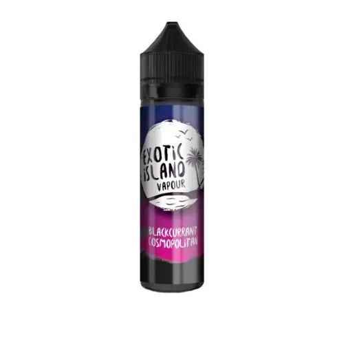 Blackcurrant Cosmopolitan Shortfill E-liquid by Exotic Island 60ml - Absolute Vape