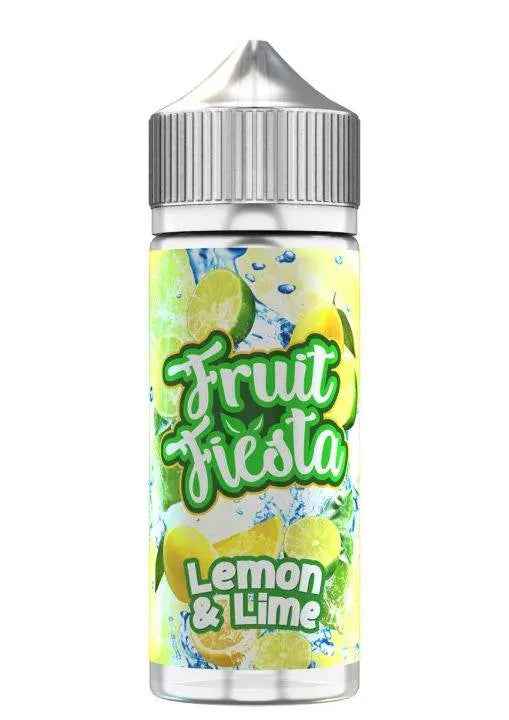 Lemon & Lime Shortfill E-liquid by Fruit Fiesta 100ml - Absolute Vape