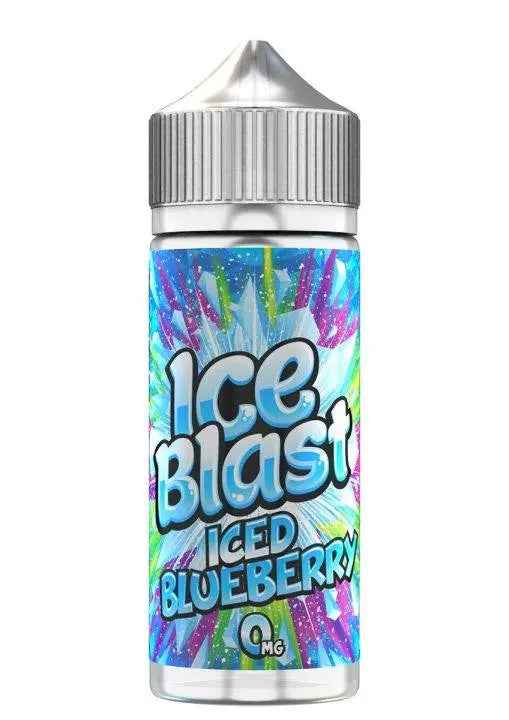 Iced Blueberry Shortfill E-liquid by Ice Blast 100ml - Absolute Vape