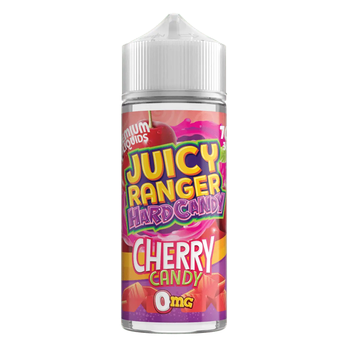 Cherry Candy Shortfill E-liquid by Juicy Ranger Hard Candy 100ml - Absolute Vape