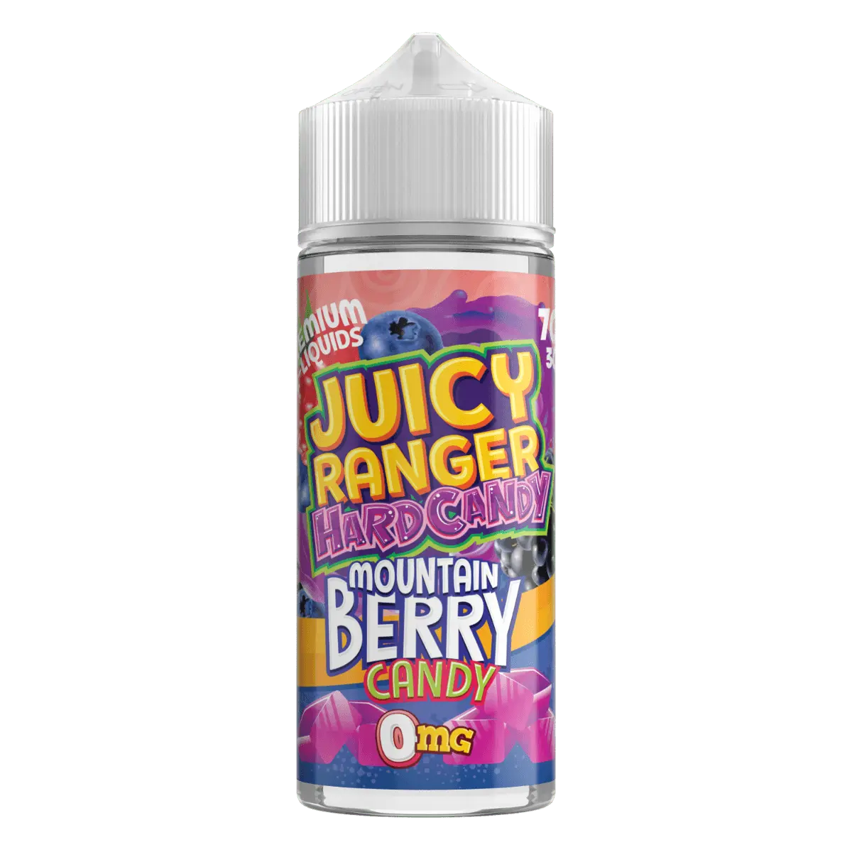 Mountain Berry Candy Shortfill E-liquid by Juicy Ranger Hard Candy 100ml - Absolute Vape