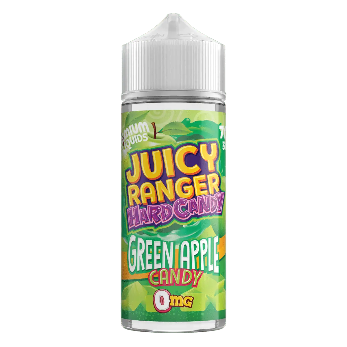 Green Apple Candy Shortfill E-liquid by Juicy Ranger Hard Candy 100ml - Absolute Vape