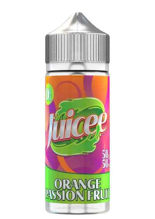 Orange Passion Fruit Shortfill E-liquid by Juicee 100ml - Absolute Vape