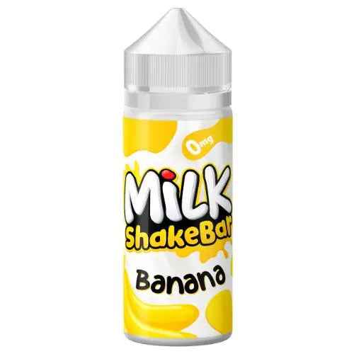 Banana Shortfill E-liquid by Milkshake Bar 100ml - Absolute Vape