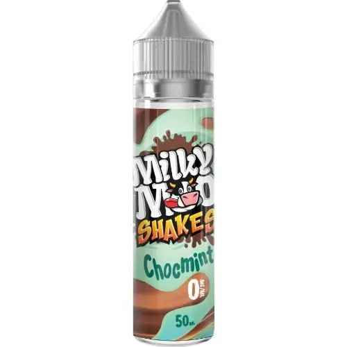 Choc Mint Shortfill E-liquid by Milky Moo Shakes 60ml - Absolute Vape