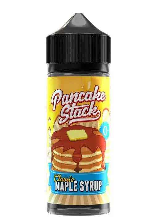 Classic Maple Syrup Shortfill E-liquid by Pancake Stack 100ml - Absolute Vape