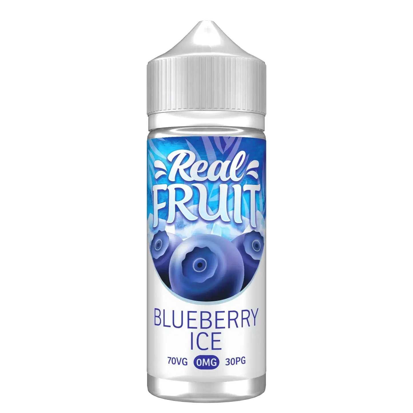 Blueberry Ice Shortfill E-liquid by Real Fruit 100ml - Absolute Vape