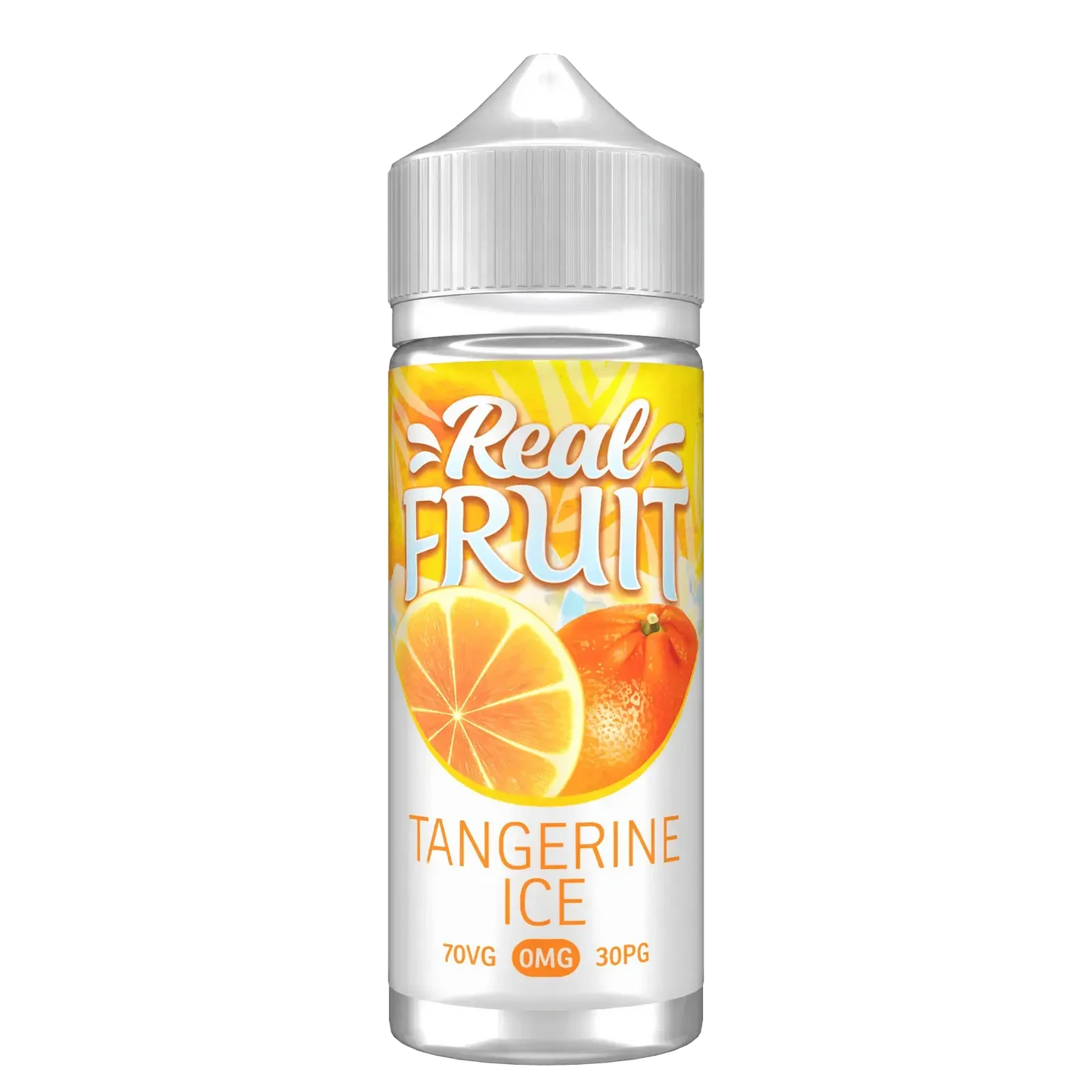 Tangerine Ice Shortfill E-liquid by Real Fruit 100ml - Absolute Vape