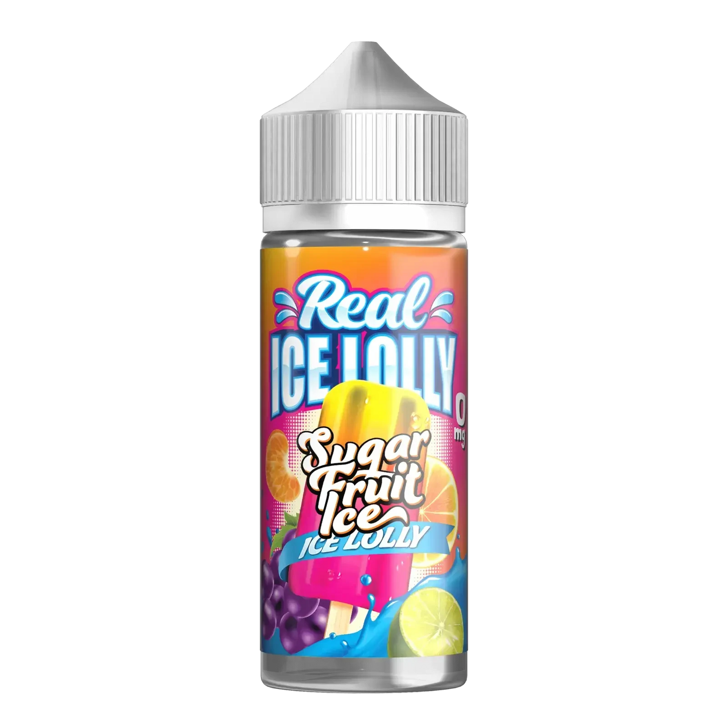 Sugar Fruit Ice Shortfill E-liquid by Real Ice Lollies 100ml - Absolute Vape