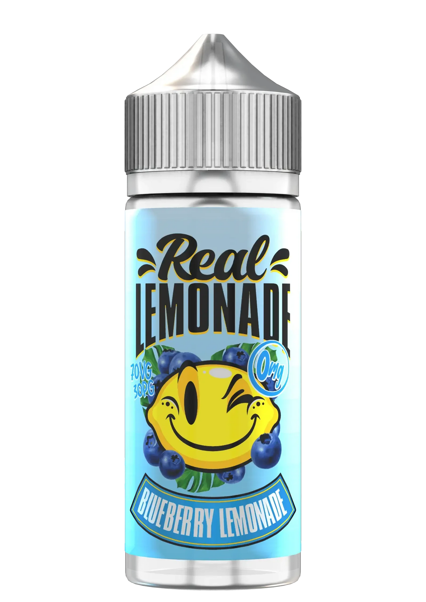 Blueberry Lemonade Shortfill E-liquid by Real Lemonade 100ml - Absolute Vape