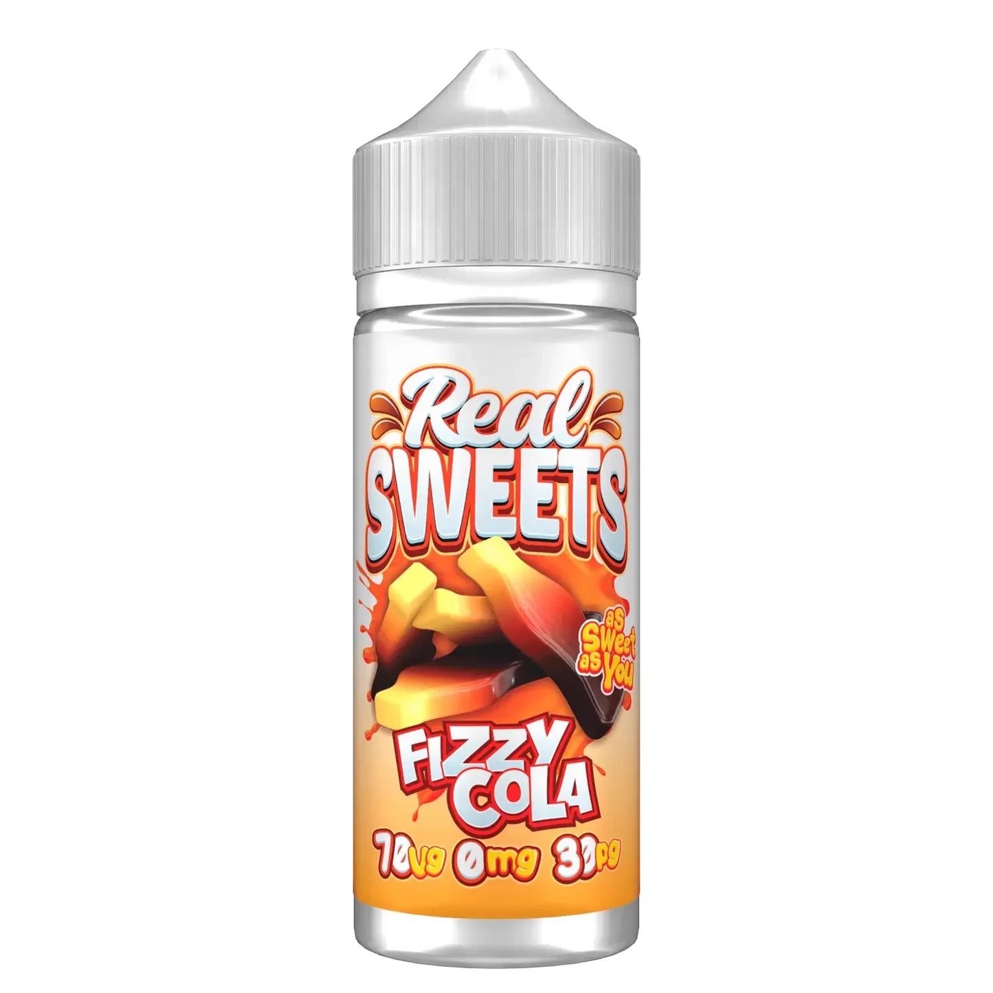 Fizzy Cola Shortfill E-liquid by Real Sweets 100ml - Absolute Vape