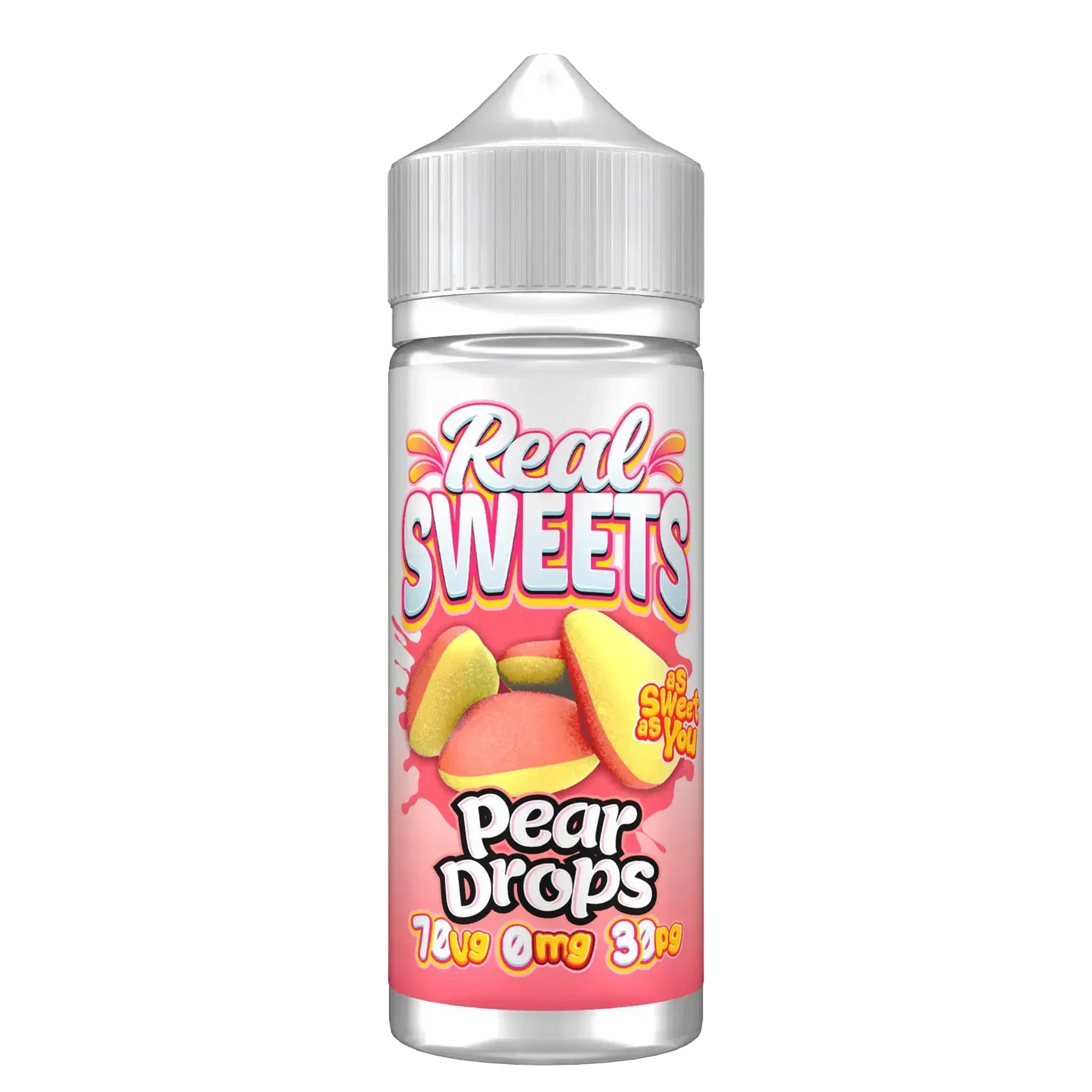 Pear Drops Shortfill E-liquid by Real Sweets 100ml - Absolute Vape