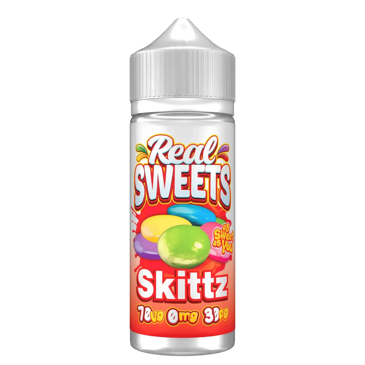 Skittz Shortfill E-liquid by Real Sweets 100ml - Absolute Vape