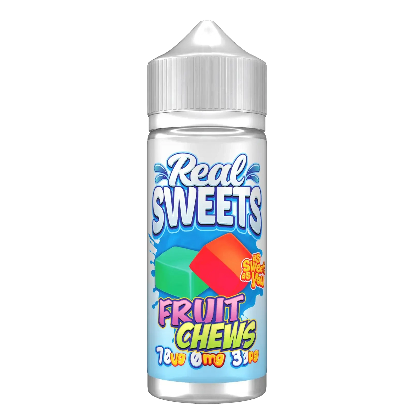 Fruit Chews Shortfill E-liquid by Real Sweets 100ml - Absolute Vape