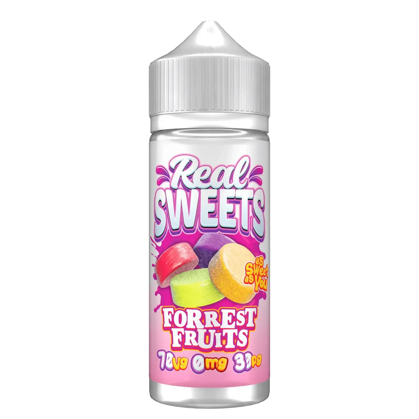 Forest Fruits Shortfill E-liquid by Real Sweets 100ml - Absolute Vape