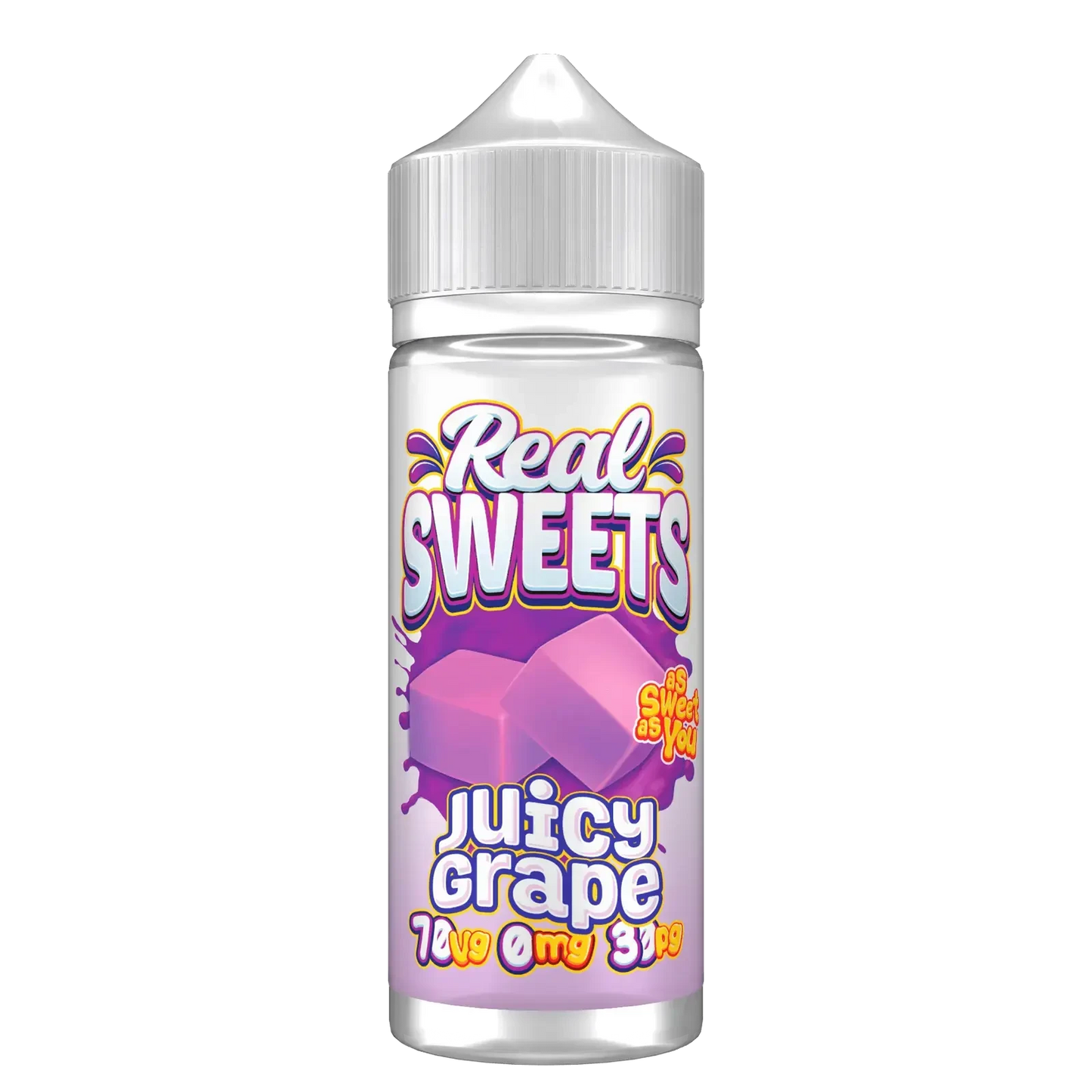 Juicy Grape Shortfill E-liquid by Real Sweets 100ml - Absolute Vape