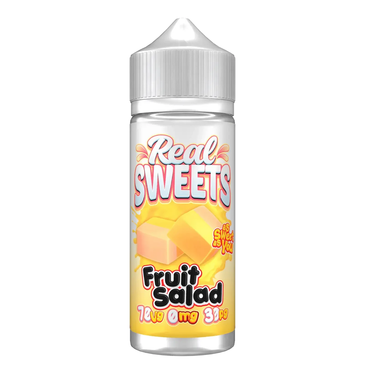 Fruit Salad Shortfill E-liquid by Real Sweets 100ml - Absolute Vape