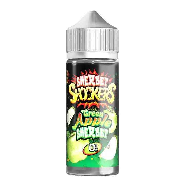 Green Apple Sherbet Shortfill E-liquid by Sherbet Shockers 100ml - Absolute Vape