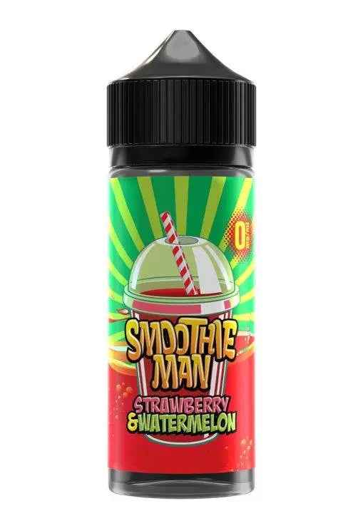 Strawberry & Watermelon Shortfill E-liquid by Smoothie Man 100ml - Absolute Vape