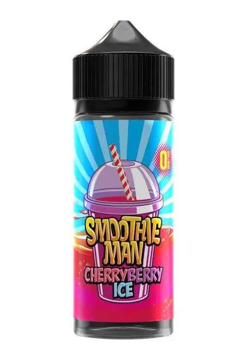 Cherry Berry Ice Shortfill E-liquid by Smoothie Man 100ml - Absolute Vape