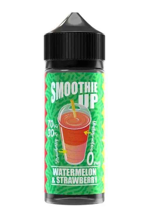 Watermelon & Strawberry Shortfill E-liquid by Smoothie Up 100ml - Absolute Vape