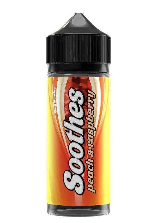 Peach & Raspberry Shortfill E-liquid by Soothes 100ml - Absolute Vape