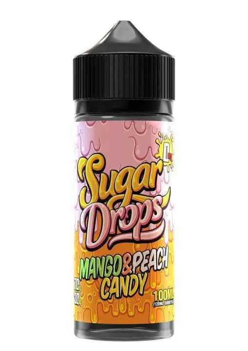 Mango & Peach Candy Shortfill E-liquid by Sugar Drops 100ml - Absolute Vape