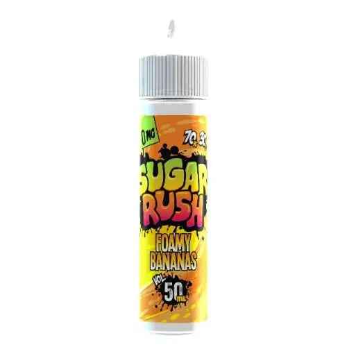 Foamy Bananas Shortfill E-liquid by Sugar Rush 100ml - Absolute Vape