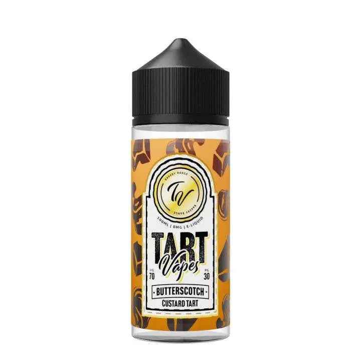 Butterscotch Custard Shortfill E-liquid by Tart Vapes 100ml - Absolute Vape