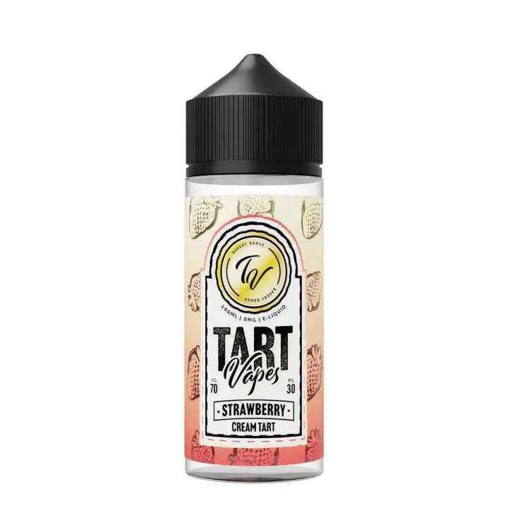 Strawberry Cream Shortfill E-liquid by Tart Vapes 100ml - Absolute Vape