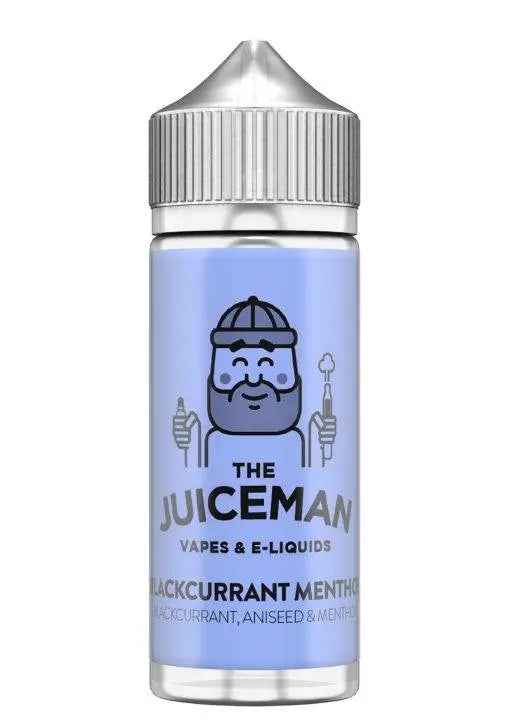 Blackcurrant Menthol Shortfill E-liquid by The Juiceman 100ml - Absolute Vape