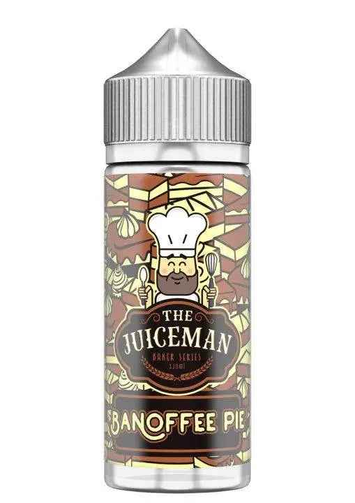 Banoffee Pie Shortfill E-liquid by The Juiceman Bakers Series 100ml - Absolute Vape