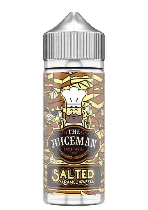 Salted Caramel Waffle Shortfill E-liquid by The Juiceman Bakers Series 100ml - Absolute Vape