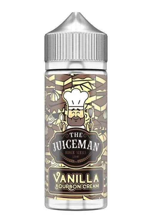 Vanilla Bourbon Cream Shortfill E-liquid by The Juiceman Bakers Series 100ml - Absolute Vape