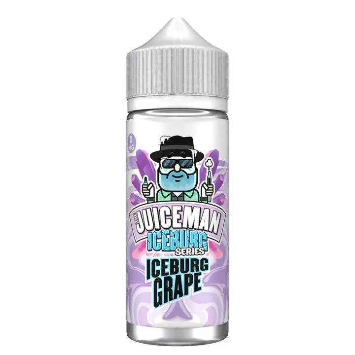 Grape Shortfill E-liquid by The Juiceman Iceburg 100ml - Absolute Vape