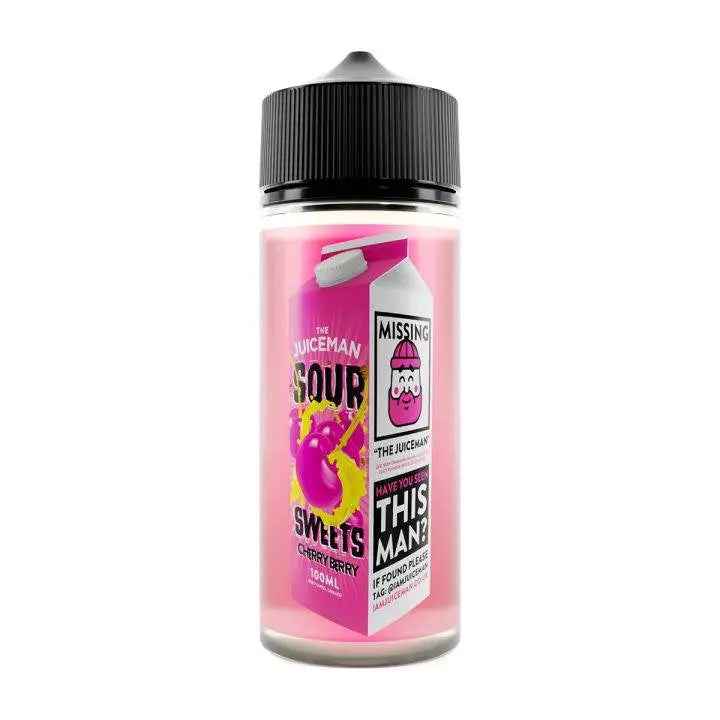 Cherry Berry Sour Shortfill E-liquid by The Juiceman Sour 100ml - Absolute Vape