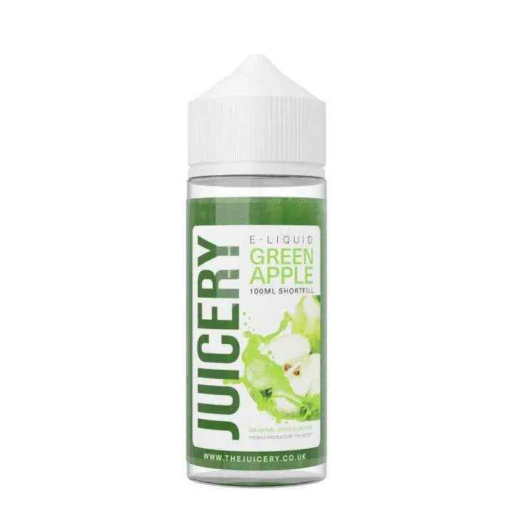 Green Apple Shortfill E-liquid by The Juicery 100ml - Absolute Vape