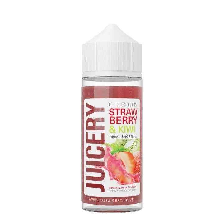 Strawberry Kiwi Shortfill E-liquid by The Juicery 100ml - Absolute Vape