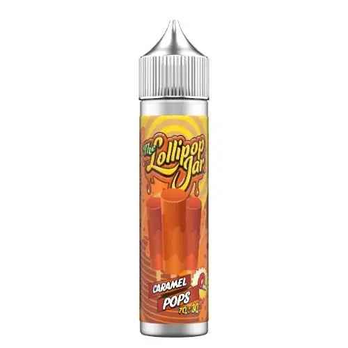Caramel Pops Shortfill E-liquid by The Lollipop Jar 60ml - Absolute Vape