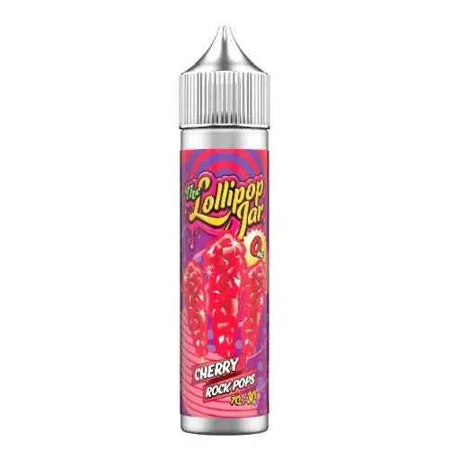 Cherry Rock Pops Shortfill E-liquid by The Lollipop Jar 60ml - Absolute Vape