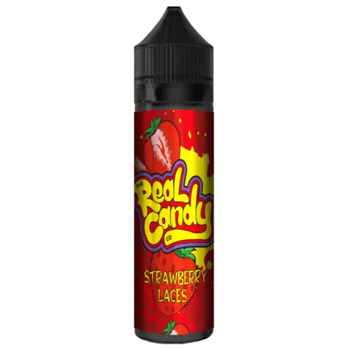 Strawberry Laces Shortfill E-liquid by The Real Candy Co 60ml - Absolute Vape