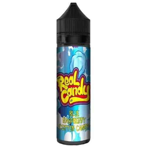 Blue Raspberry Cotton Candy Shortfill E-liquid by The Real Candy Co 60ml - Absolute Vape