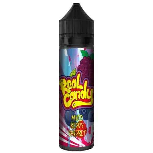 Mixed Berry Sherbet Shortfill E-liquid by The Real Candy Co 60ml - Absolute Vape
