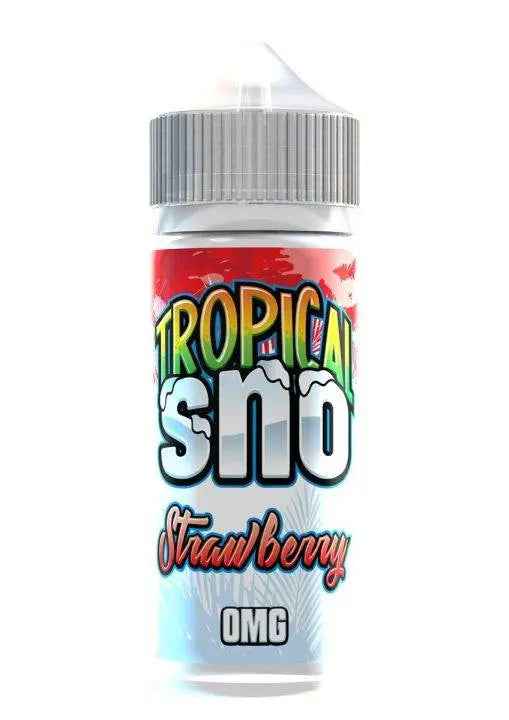 Strawberry Shortfill E-liquid by Tropical Sno 100ml - Absolute Vape