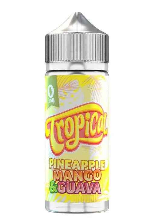 Pineapple Mango & Guava Shortfill E-liquid by Tropical 100ml - Absolute Vape