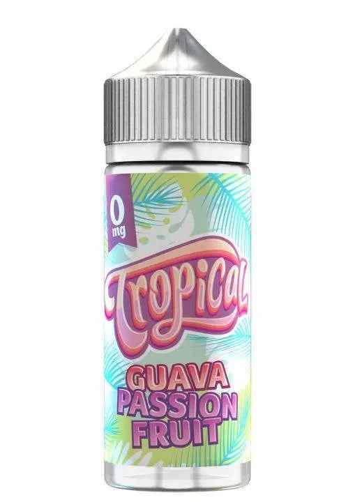 Guava & Passion Fruit Shortfill E-liquid by Tropical 100ml - Absolute Vape