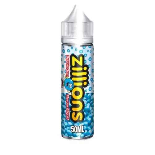 Bubblegum Shortfill E-liquid by Zillions 60ml - Absolute Vape
