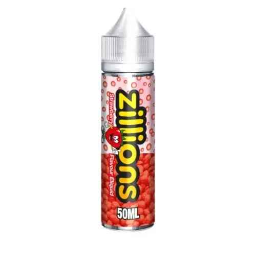 Strawberry Shortfill E-liquid by Zillions 60ml - Absolute Vape