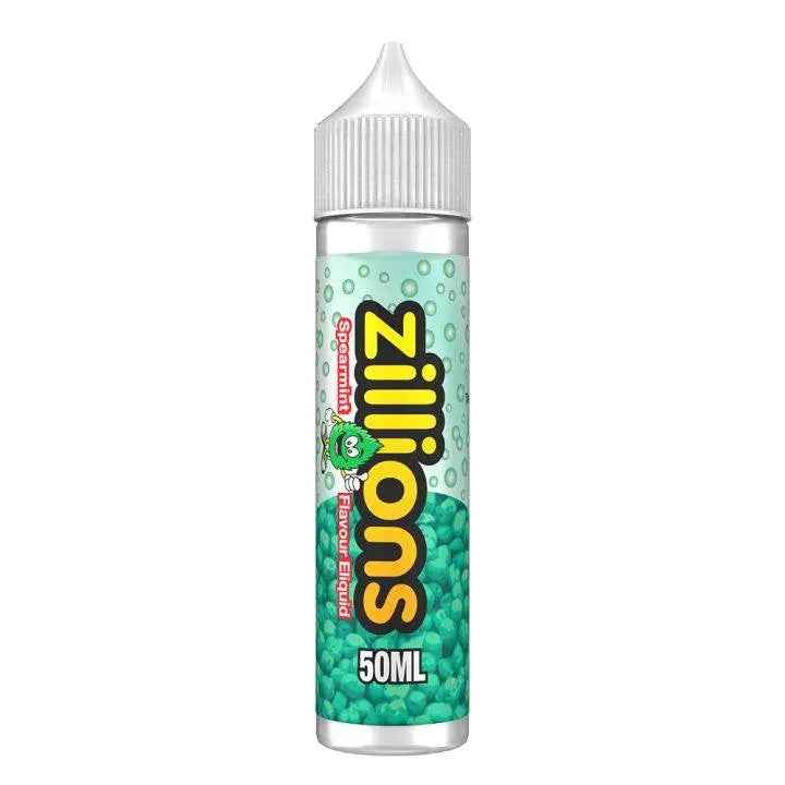 Spearmint Shortfill E-liquid by Zillions 60ml - Absolute Vape